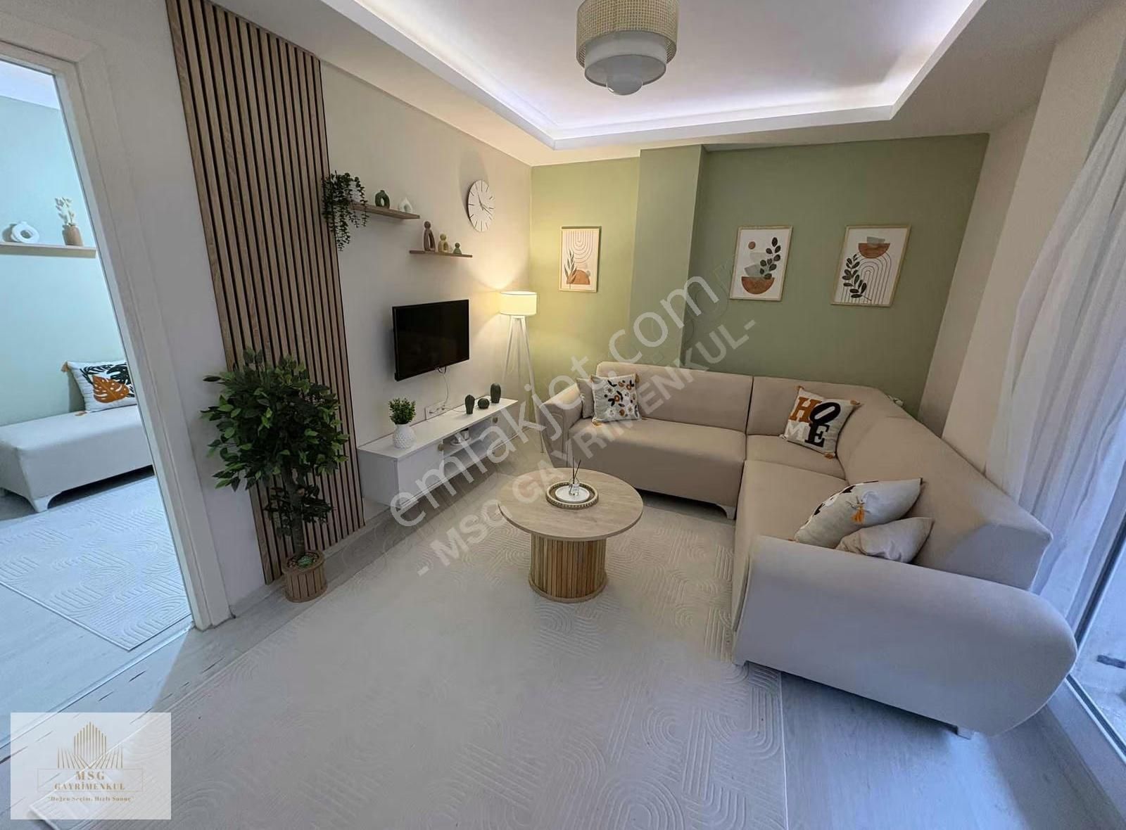 Msg'den Yeni Binada Üniversite Yakını 1+1 Lüks Eşyalı Daire - Görsel 5