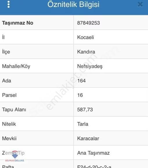 Kandıra Nefsi Yadeş'te İmara Cephe 587 M2 Satılık Tarla - Görsel 2