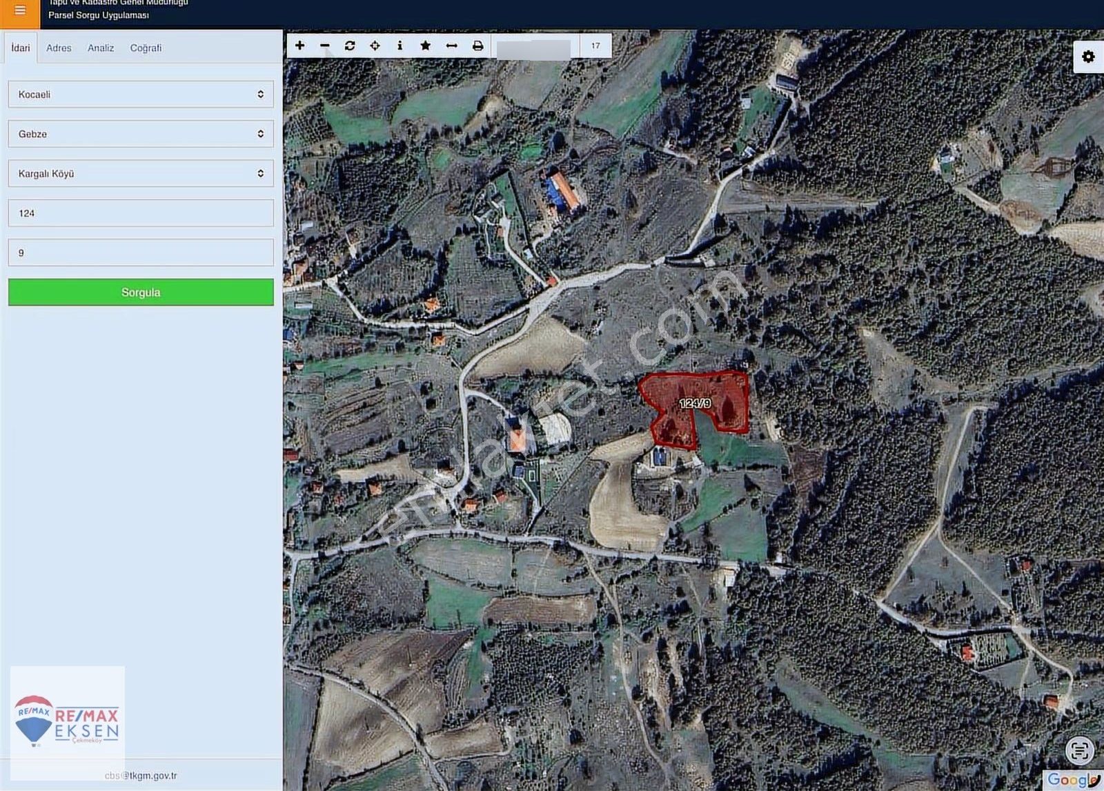 Fırsat Tarla Gebze Kargalıda Yatırımlık