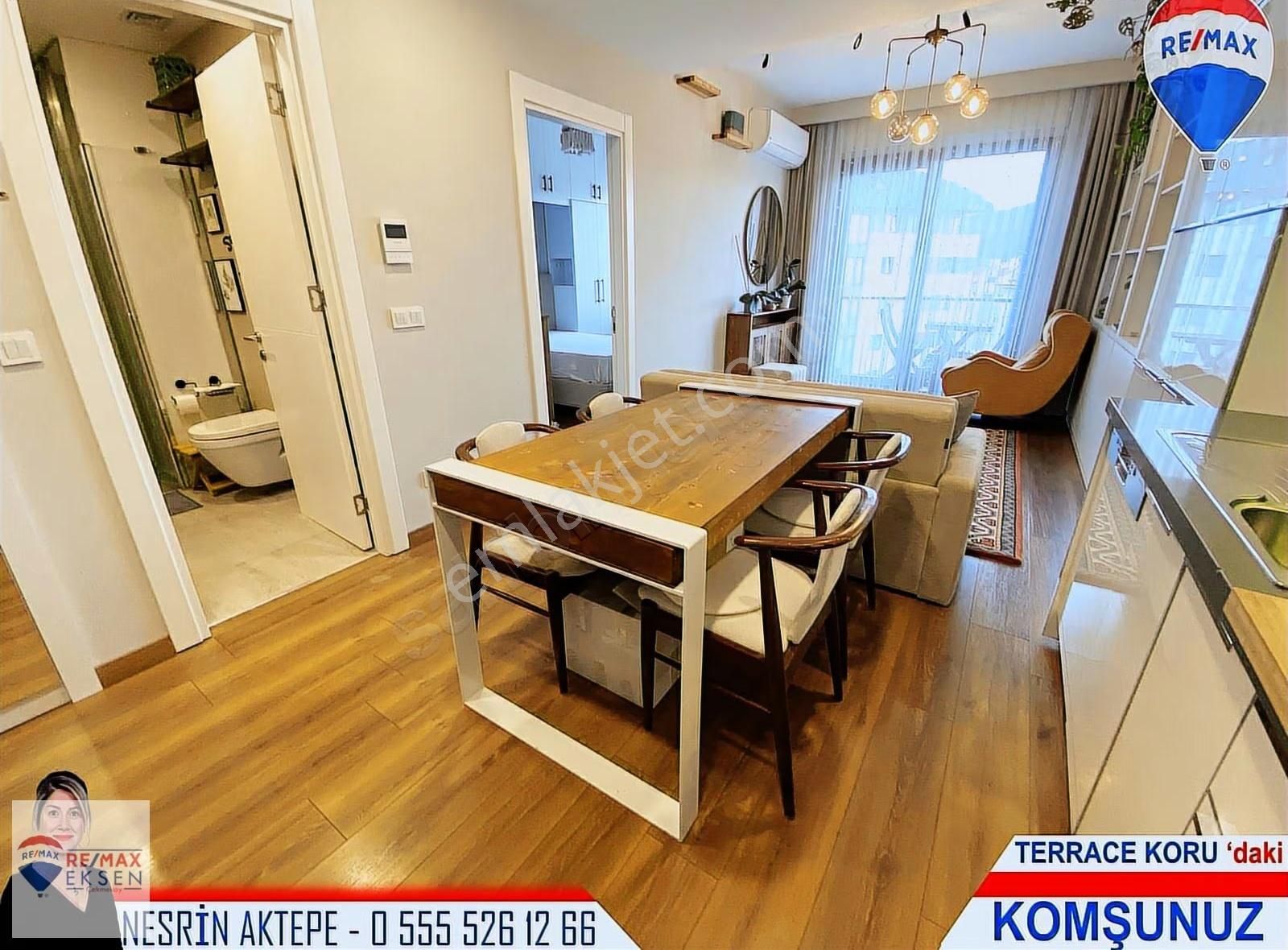 Alemdağ Terrace Koru Uzmanı Nesrin Aktepe'den 1+1 Ful Eşyalı - Görsel 22