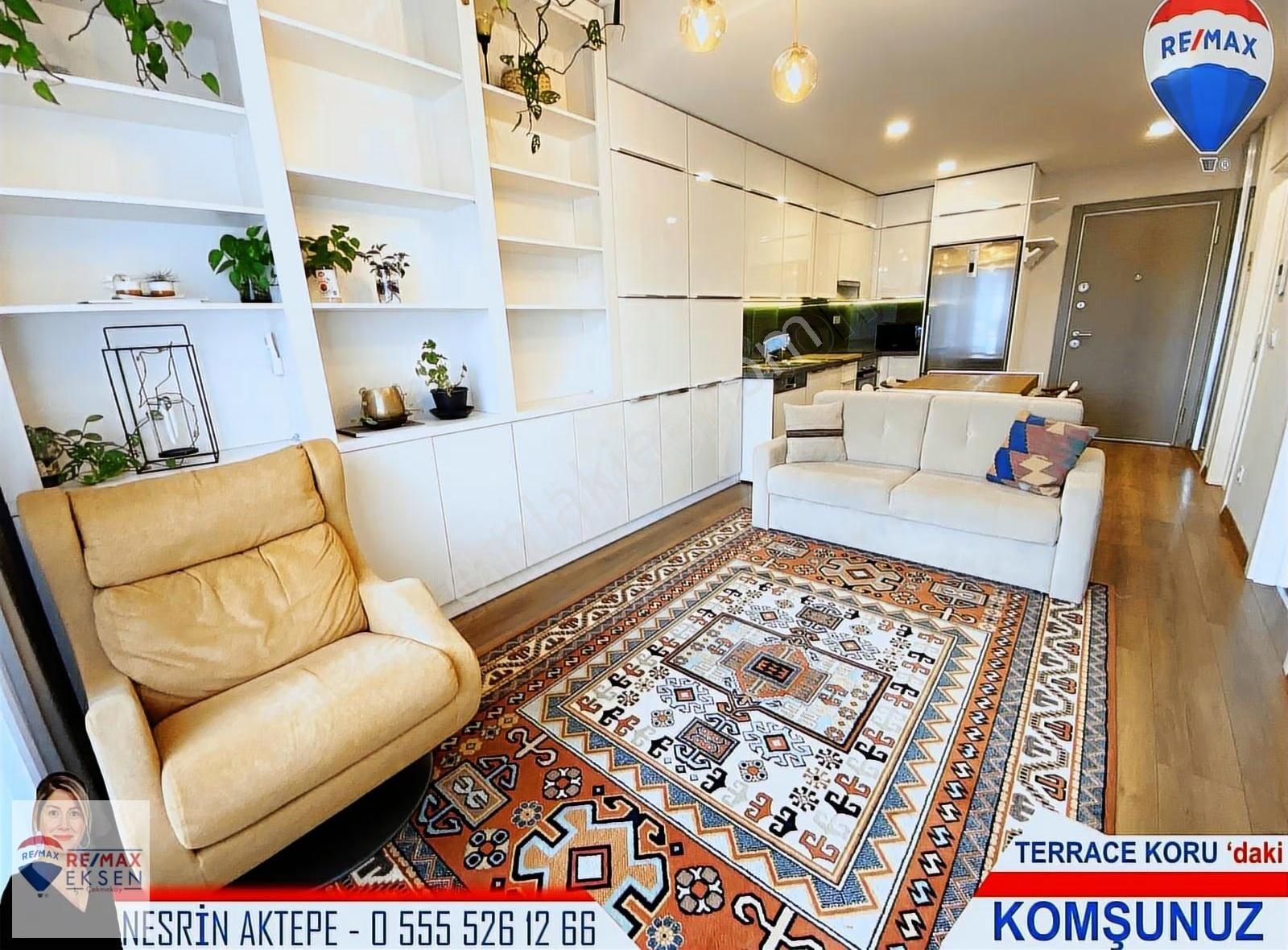 Alemdağ Terrace Koru Uzmanı Nesrin Aktepe'den 1+1 Ful Eşyalı - Görsel 29