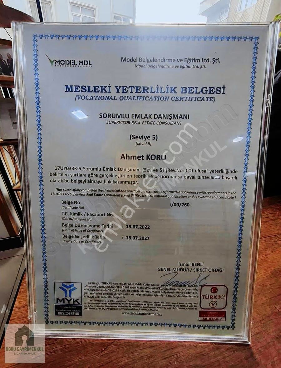 Koru Emlaktan Kiralık 2+1 Fsm Okuluna Cephe Fırsat Daire - Görsel 25