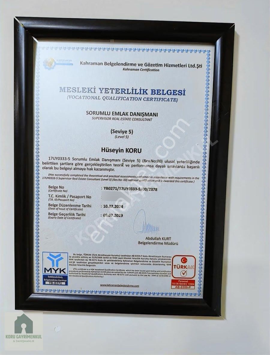 Koru Emlaktan Kiralık 2+1 Fsm Okuluna Cephe Fırsat Daire - Görsel 27