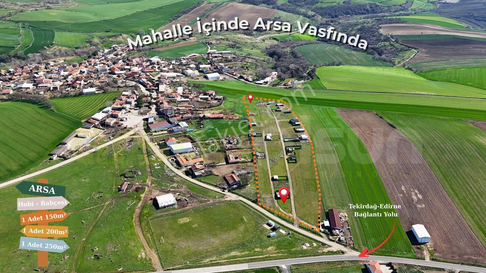 Yuşa'dan Köy İçinde Deniz Manzaralı Arsa | Süleymanpaşa Yağcı - Görsel 16