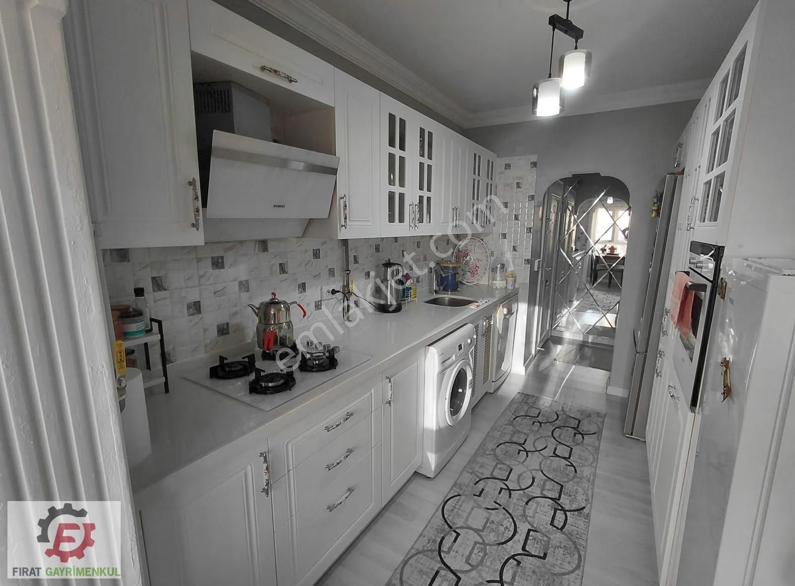 Güneş Bloklarında Full Yapılı 2+1 Satılık Daire - Görsel 2