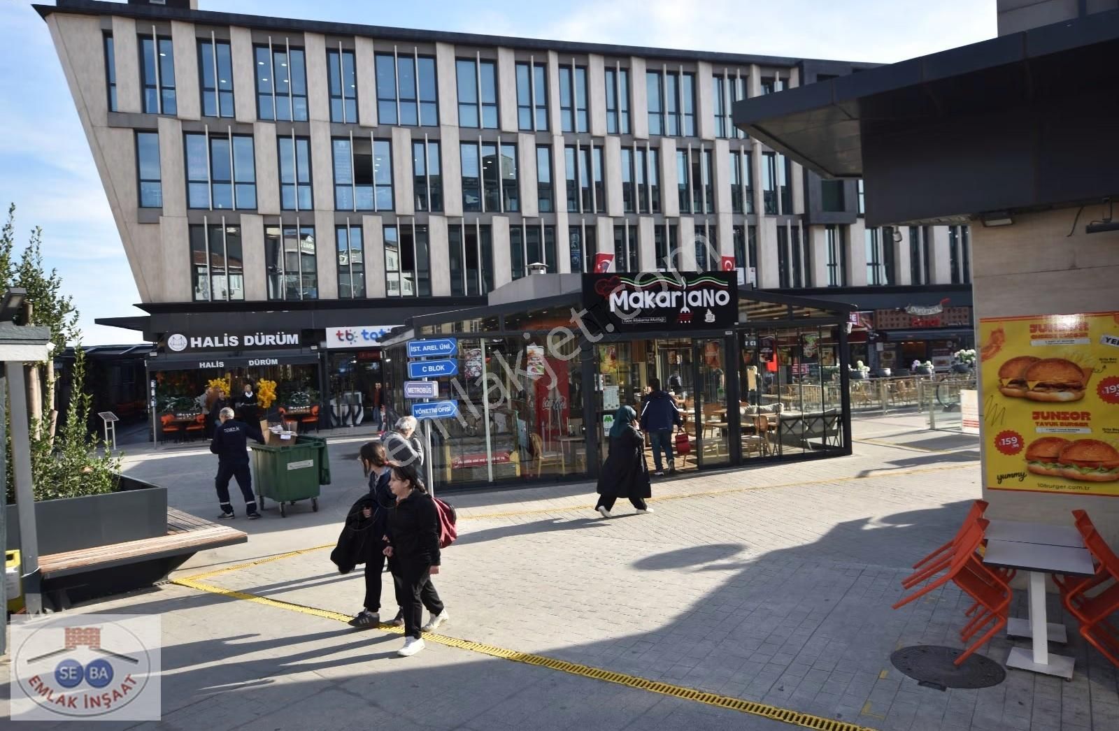 Seba'dan Metropark Avm Torkam E-5'te En Üst Katta 53m2 Dükkan... - Görsel 10