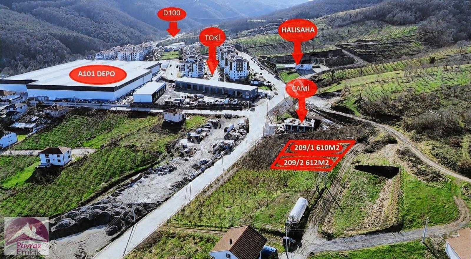 Gümüşova Toki Yanı 4 Kat İmarlı Satılık Arsalar