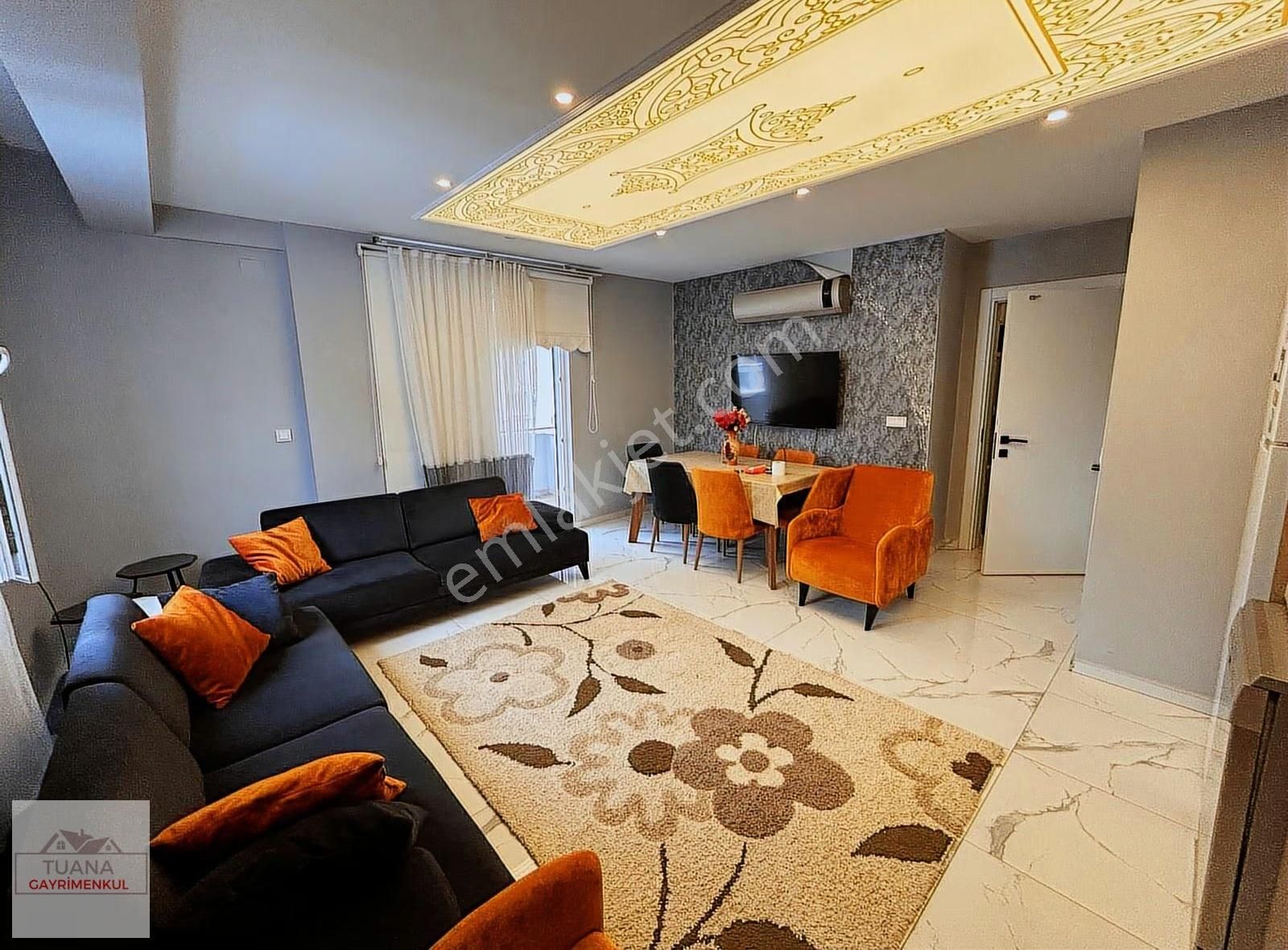 Tuana Emlak'tan Gülpınar'da Eşyalı 3+1 Kiralık Daire - Görsel 15