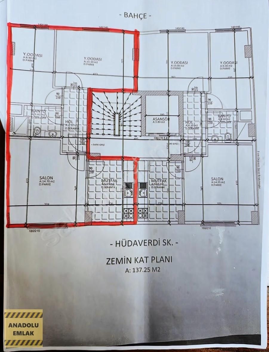Soğanlıda Satılık Yüksek Giriş Daire 8. Ayda Teslim - Görsel 3
