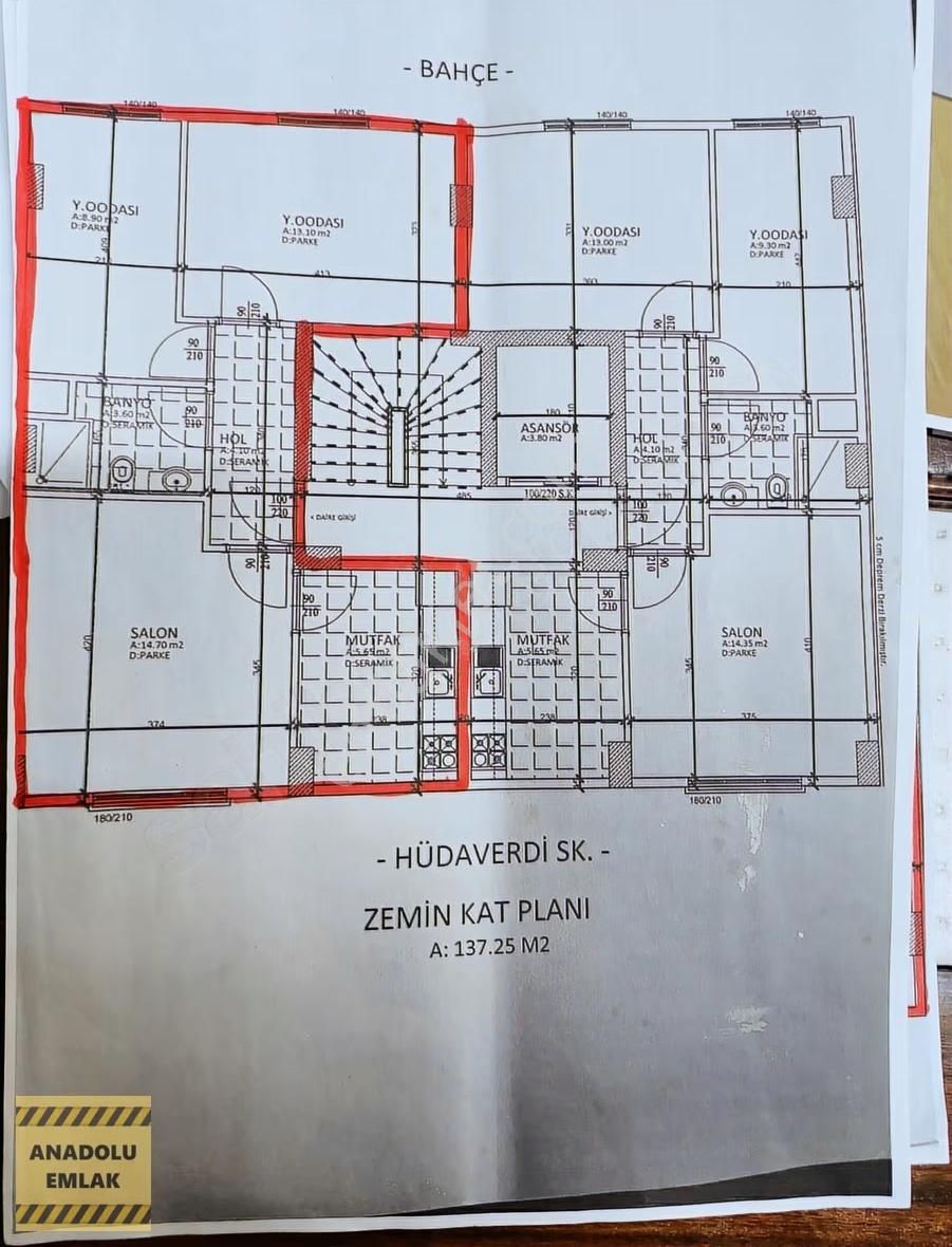 Soğanlıda Satılık Yüksek Giriş Daire 8. Ayda Teslim - Görsel 2