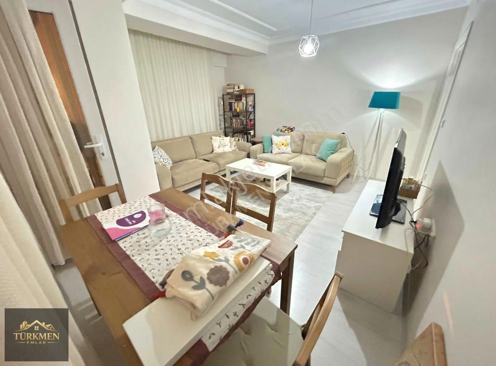 Türkmen Emlak'tan Gazi Mah. Satılık 2+1 Çift Balkonlu 2 Kat - Görsel 2