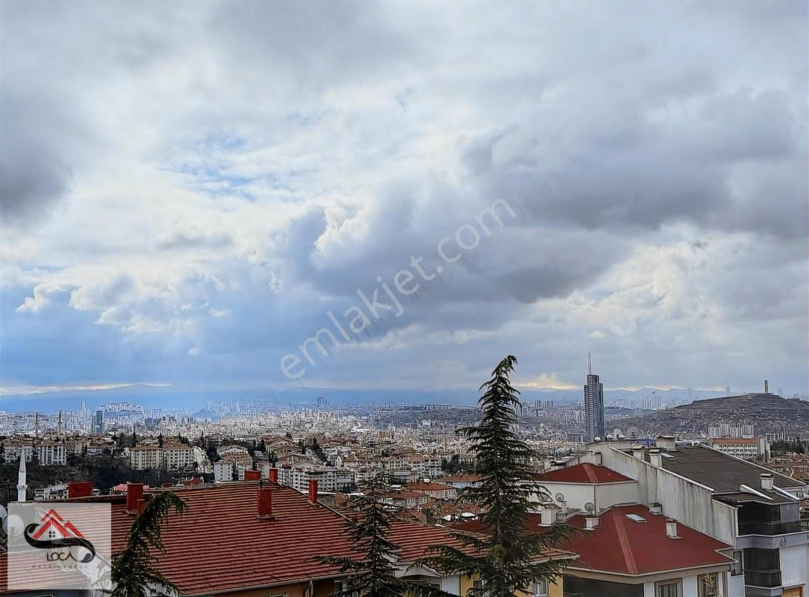 Tepebaşında Manzaralı Ara Kat 3+1 125m² Full Yapılı Satılk Daire