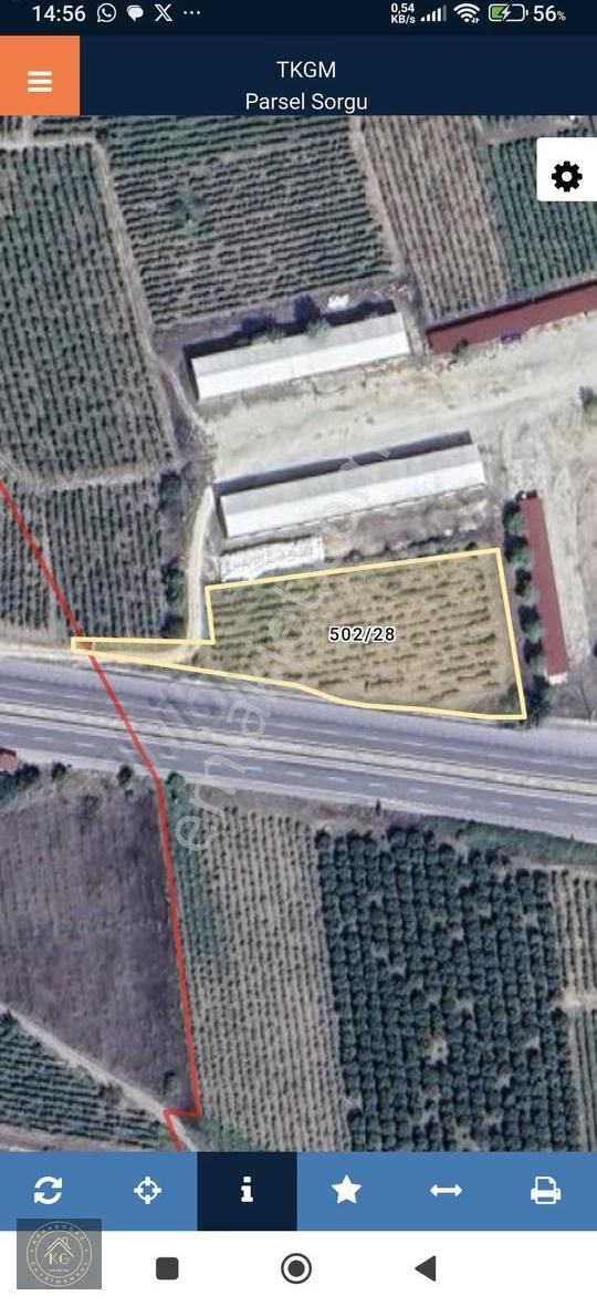 Pamukovada Antalya -eskişehir D 650 Oto Yoluna Cepheli Üzüm Bağı - Görsel 13