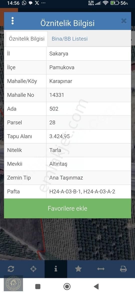 Pamukovada Antalya -eskişehir D 650 Oto Yoluna Cepheli Üzüm Bağı - Görsel 5