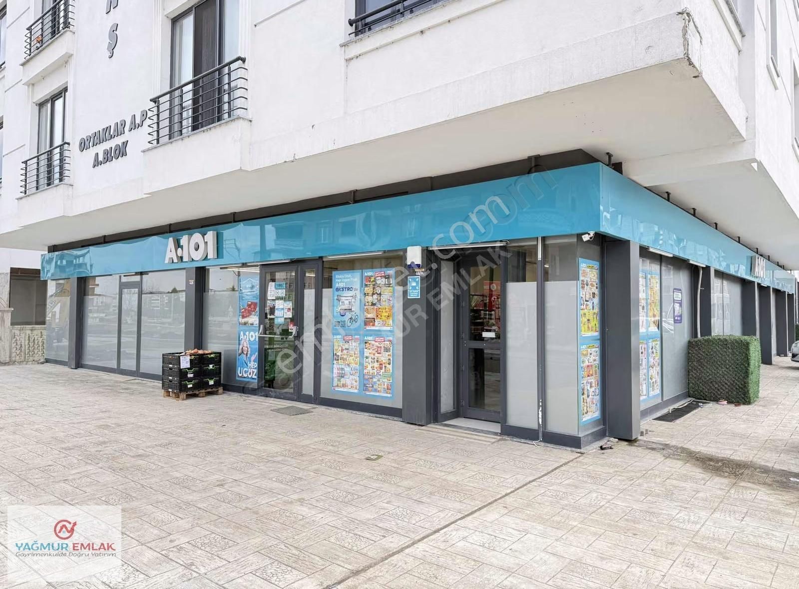 Yağmur Emlak'tan Tekkeköyde A-101 Kiracılı 700 M² Kupon Dükkan