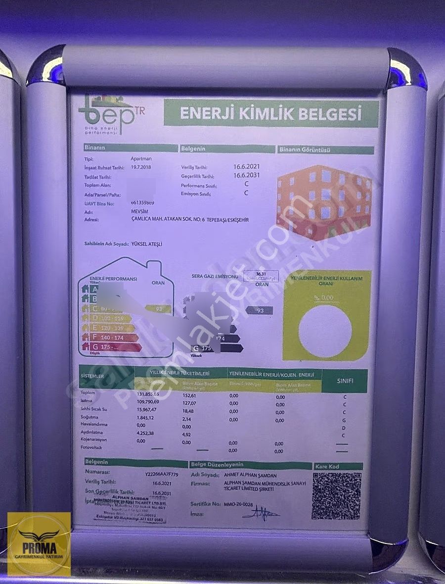 Proma'dan Çamlıca Mh. Gündüz Ökçün'e 70m. 2+1 90m2 Özel Garajlı - Görsel 5