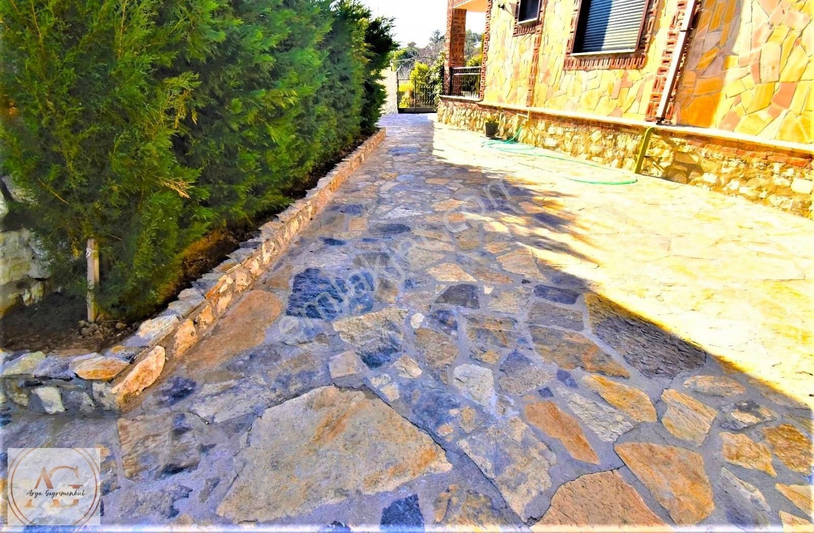 Çamlıbelde'deniz Manzaralı 6+1 Taş Villa,650m² Arsa,özel Havuzlu - Görsel 32