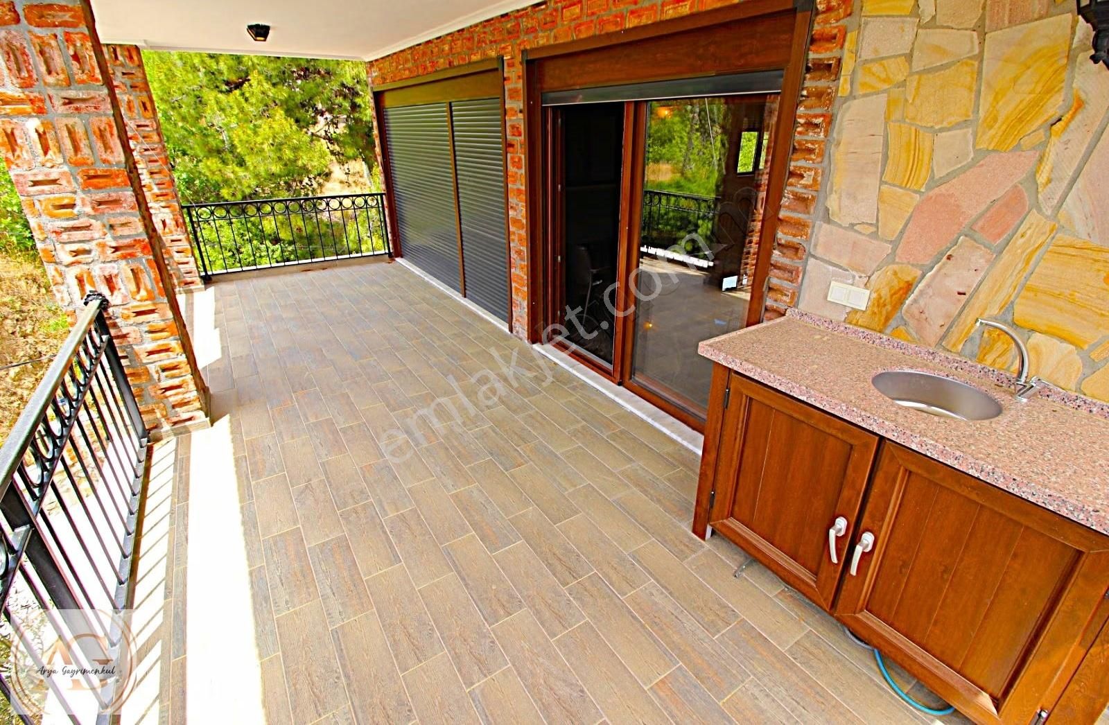 Çamlıbelde'deniz Manzaralı 6+1 Taş Villa,650m² Arsa,özel Havuzlu - Görsel 17