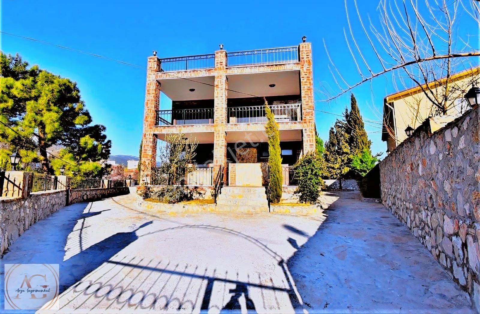 Çamlıbelde'deniz Manzaralı 6+1 Taş Villa,650m² Arsa,özel Havuzlu - Görsel 19