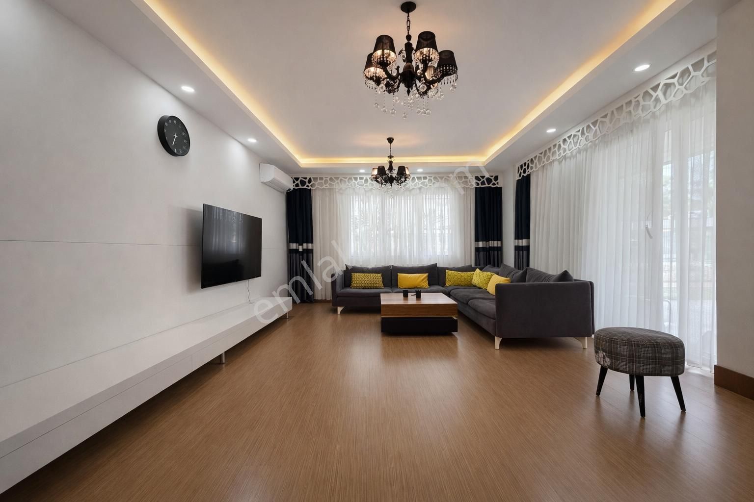 Turvilla'dan Konyaaltı Hurma Mim A Deluxe 1'de 2+1 Kiralık Daire - Görsel 8