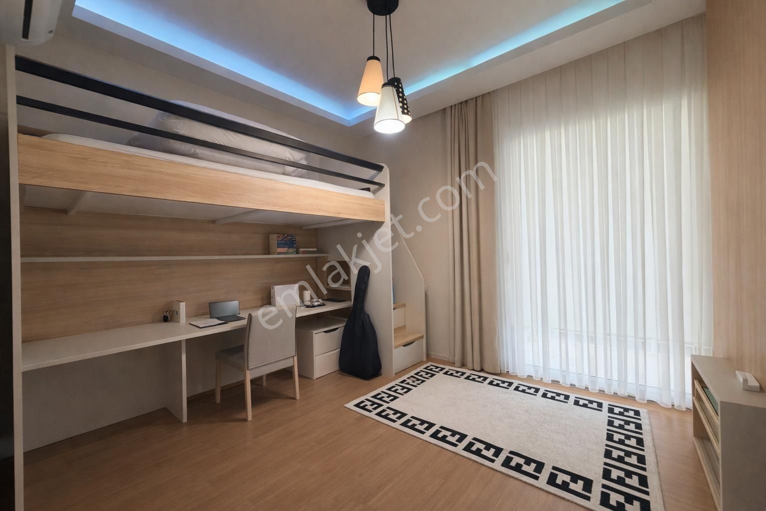 Turvilla'dan Konyaaltı Hurma Mim A Deluxe 1'de 2+1 Kiralık Daire - Görsel 20