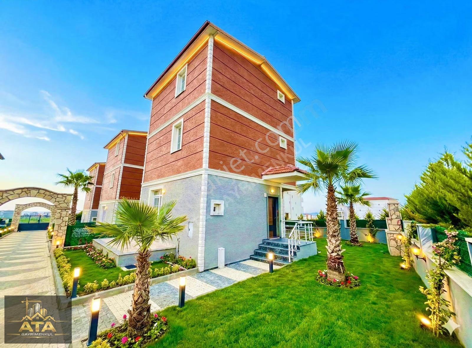 ꧂4+1 Müstakil / Mükemmel Şık Tasarımlı / Geniş Bahçeli Villa ꧂ - Görsel 30