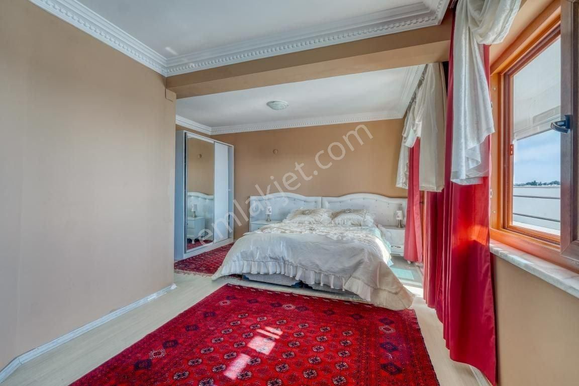 Alanya / Demirtaş’ta Deniz Manzaralı 3+1 Satılık Villa - Görsel 19