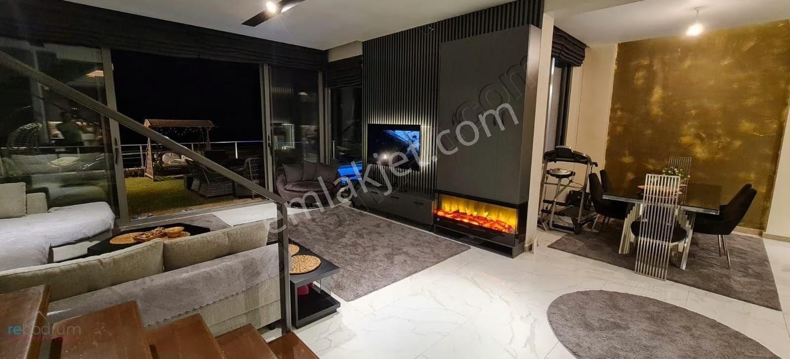 Bodrum Adabükünde Deniz & Göl Manzaralı Özel Havuzlu 4+1 Villa - Görsel 15