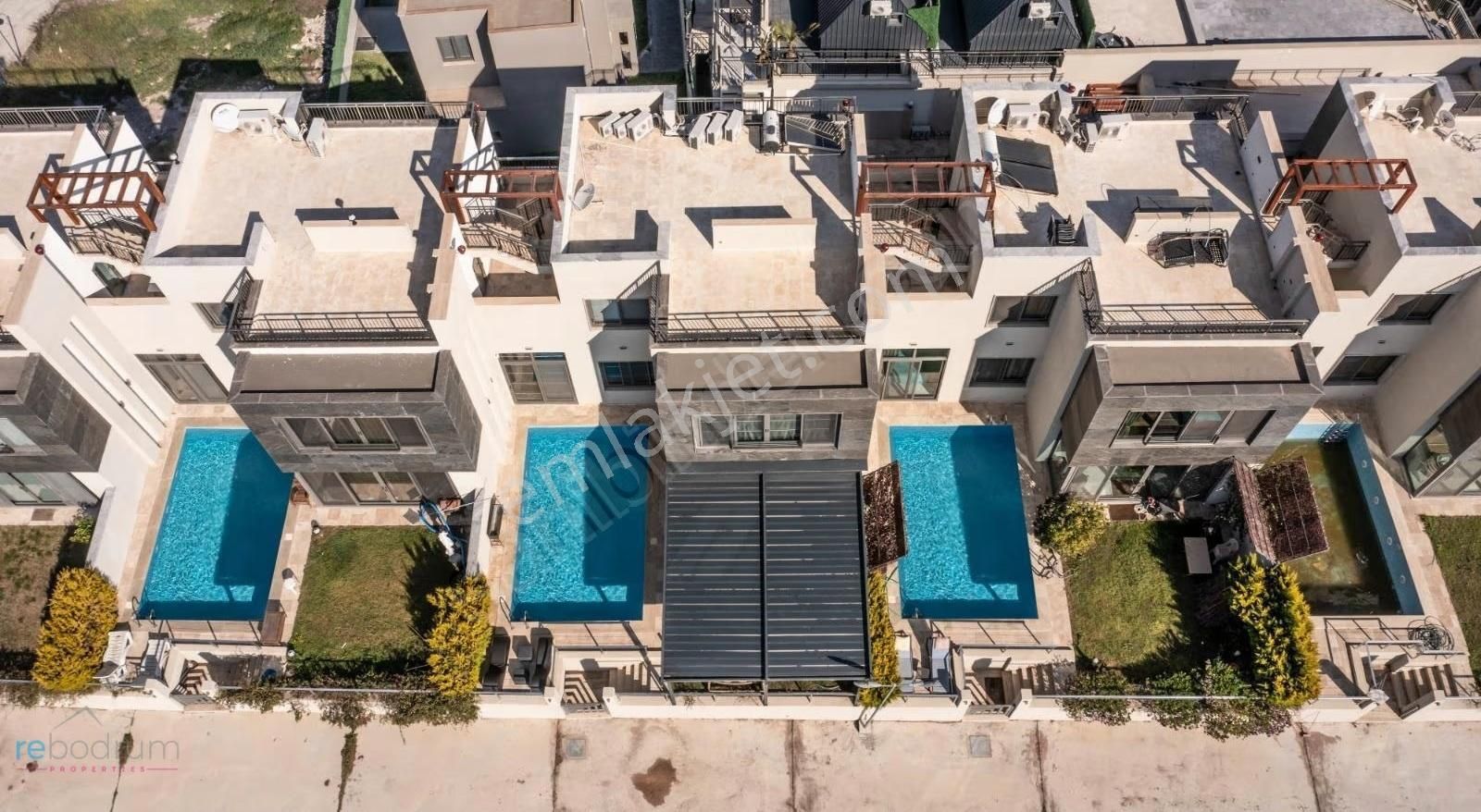 Bodrum Adabükünde Deniz & Göl Manzaralı Özel Havuzlu 4+1 Villa - Görsel 10