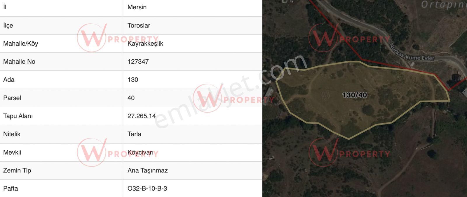 W Property Kayrakkeşli'de Anayola Sıfır 27.265m2 Yatırım Fırsat - Görsel 9
