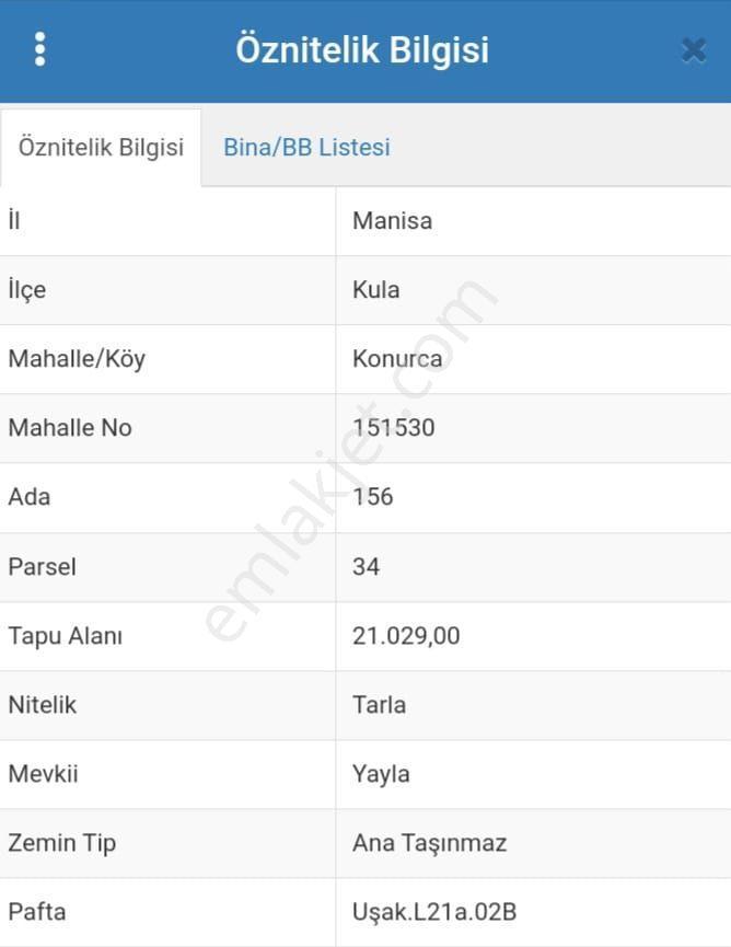 Manisa Kula Konurca Mah. 21 Dönüm Satılık Tarla - Görsel 4