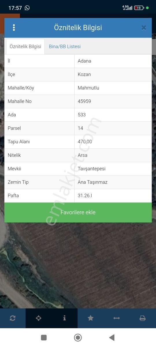 Anadolu Gayrimenkulden Kadirli Yoluna Yakın 470 M² Yatırımlık - Görsel 12
