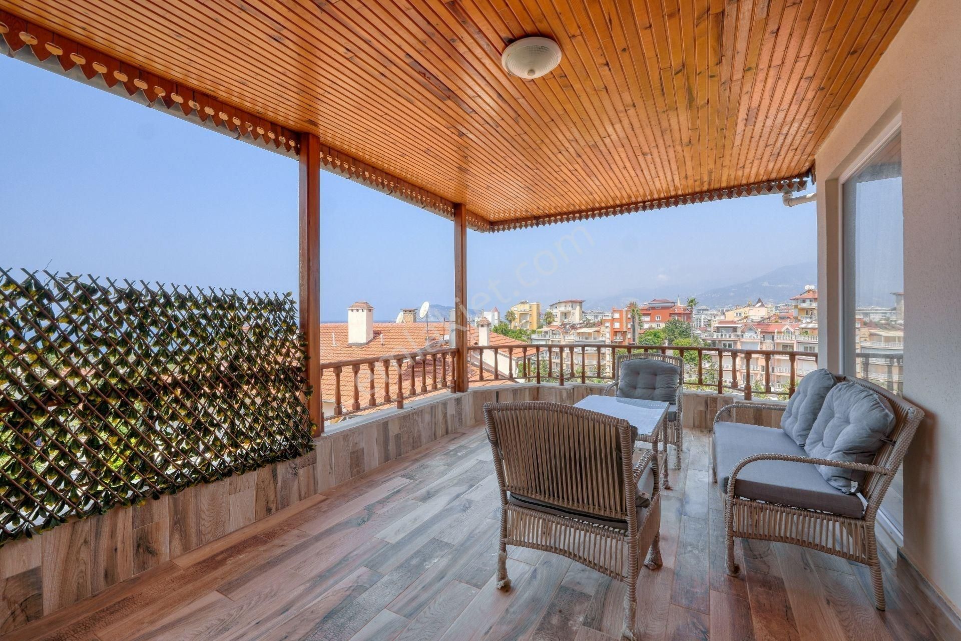 Alanya / Kestel’de Deniz Manzaralı 3+1 Satılık Villa - Görsel 21