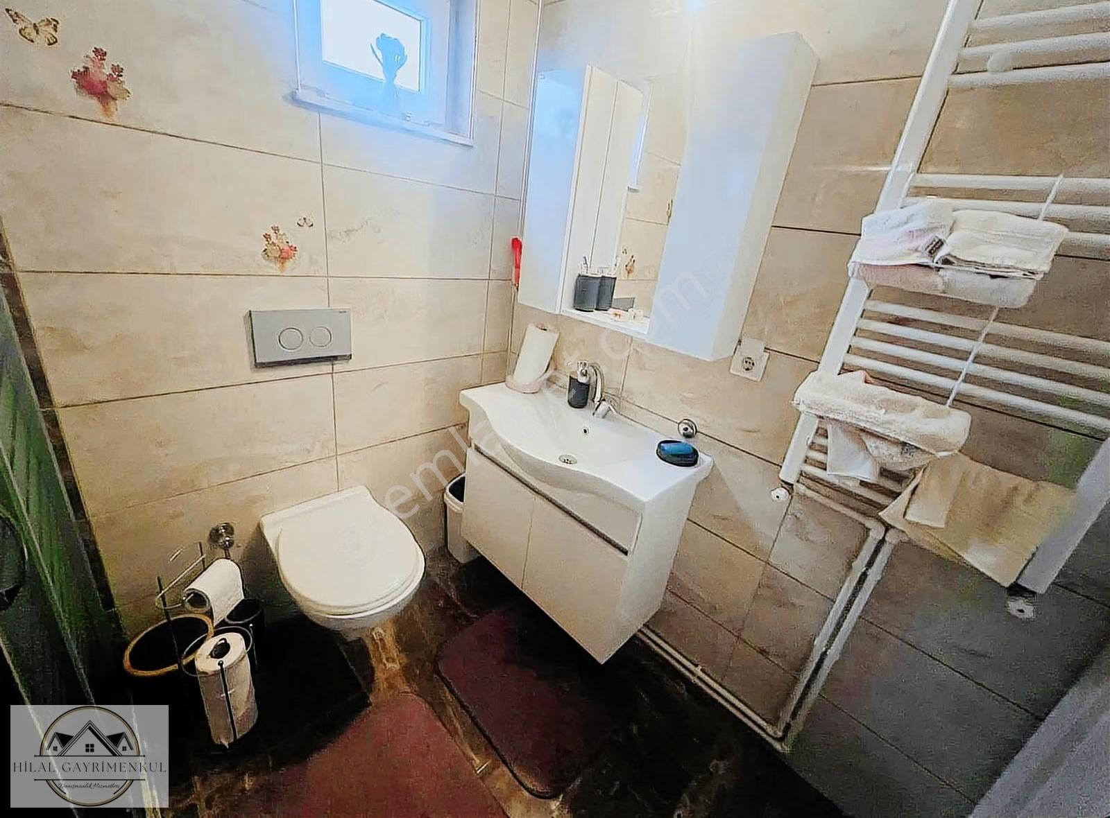 Hilal Gayrimenkulden Çiçek Gibi Eşyalı Kombili Ebeveyn Banyolu - Görsel 28