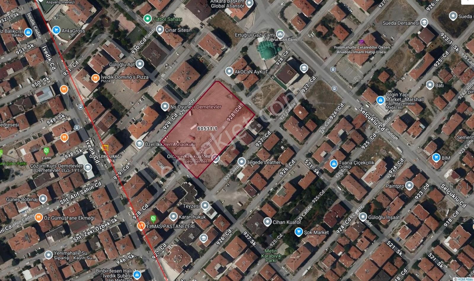 Yenimahalle Yeşil Evler 34 M2 Satılık Kamu Arsa Hissesi - Görsel 6