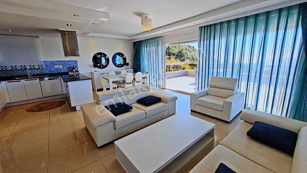 Konaklı Konak Beach Sitesi 4+1 Lüks Daire "ikamete Uygun" - Görsel 5