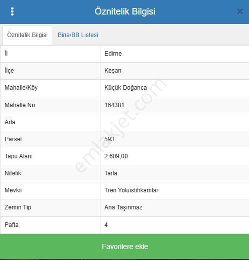 Ege Emlak'tan Küçük Doğanca Köyünde Satılık Tarla - Görsel 3