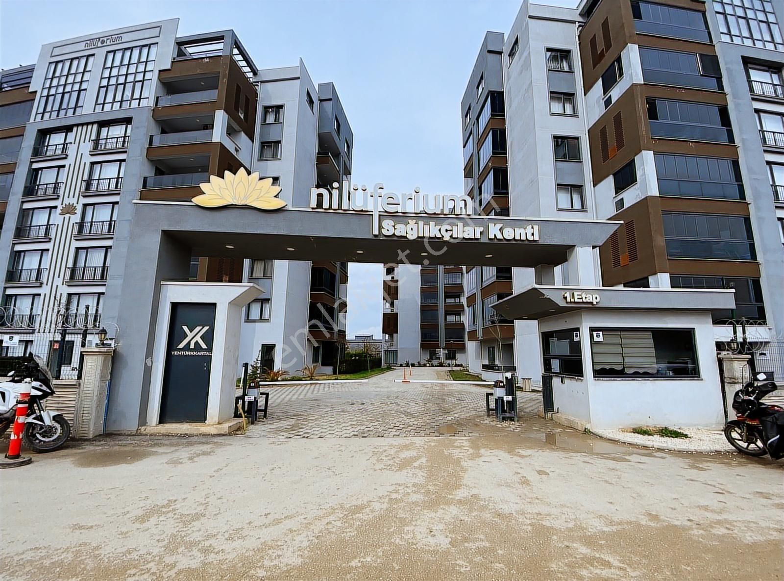 Nilüferium'da 3+1 120 M2 Yerden Isıtmalı, Havuzlu