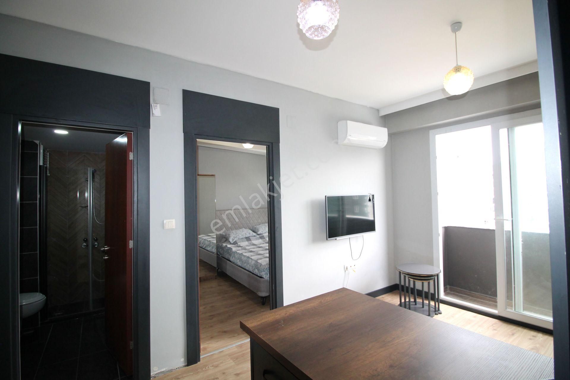 Retro’dan Mezitli’de Lüks Konsept Full Eşyalı Kiralık 1+1 - Görsel 6