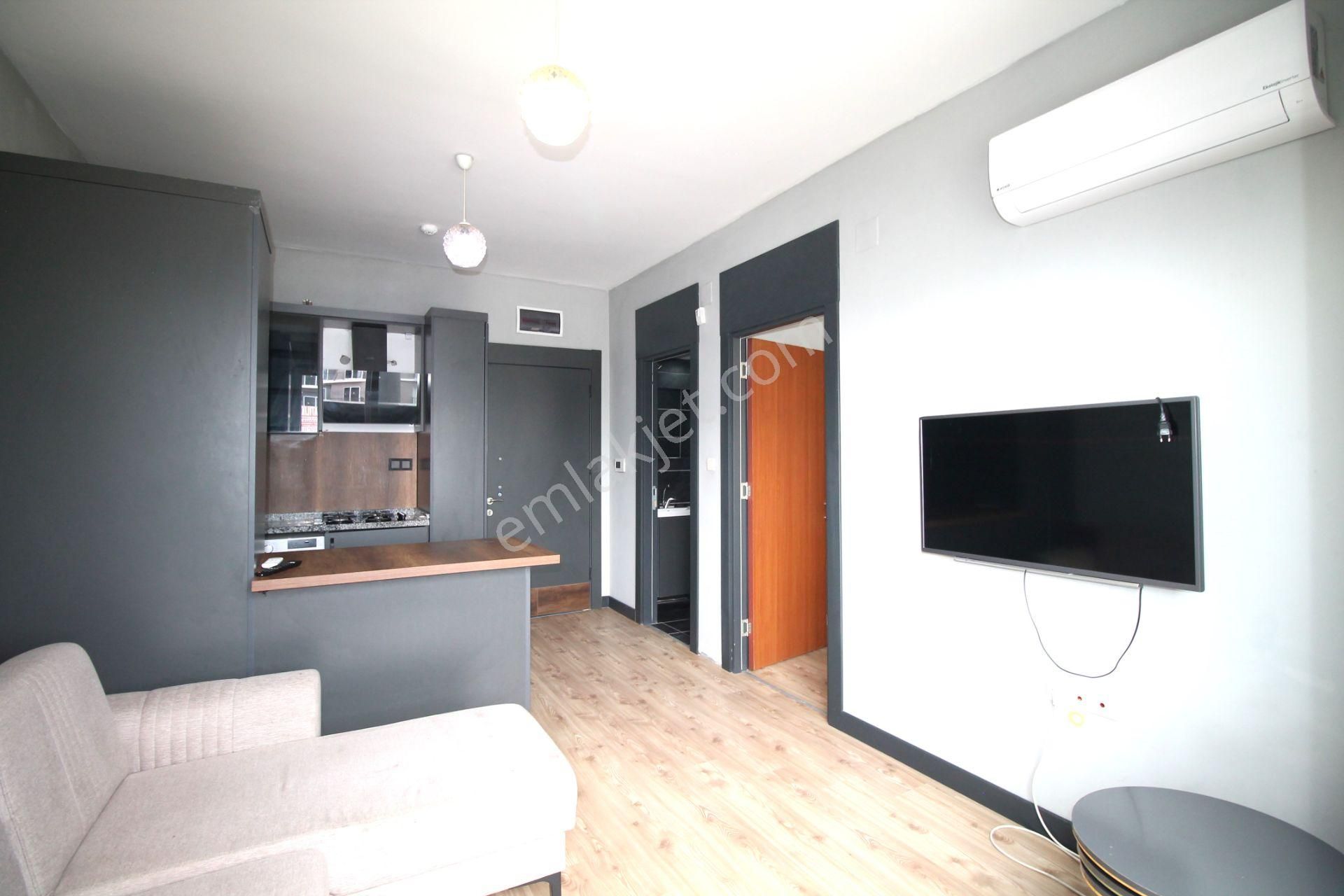 Retro’dan Mezitli’de Lüks Konsept Full Eşyalı Kiralık 1+1 - Görsel 2