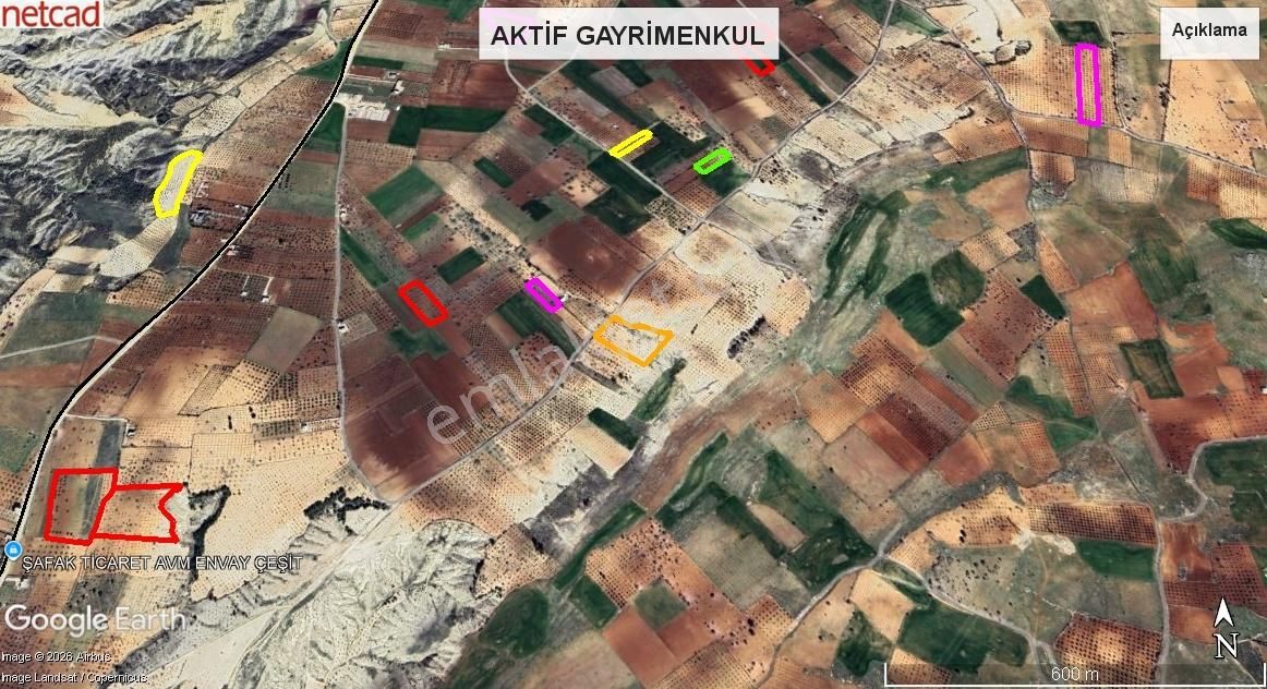 Aktif Gayrimenkul'den Yatırımlık Harika Konumda Satılık Arazi. - Görsel 2