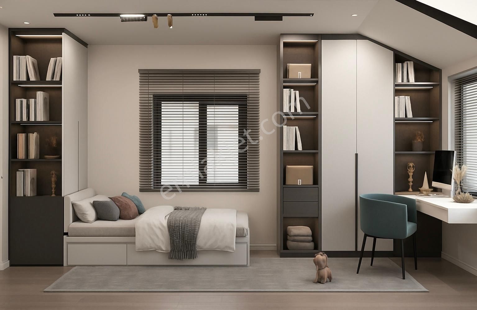 Barış Mah. İstanbul City Evleri 4+2 Teraslı Satılık Dubleks - Görsel 7