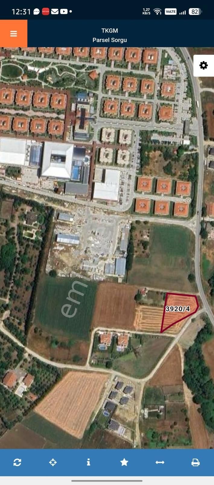 Silivri Ortaköy 2.259 M² İmarlı Arsa Mola İstanbul'un Yanında