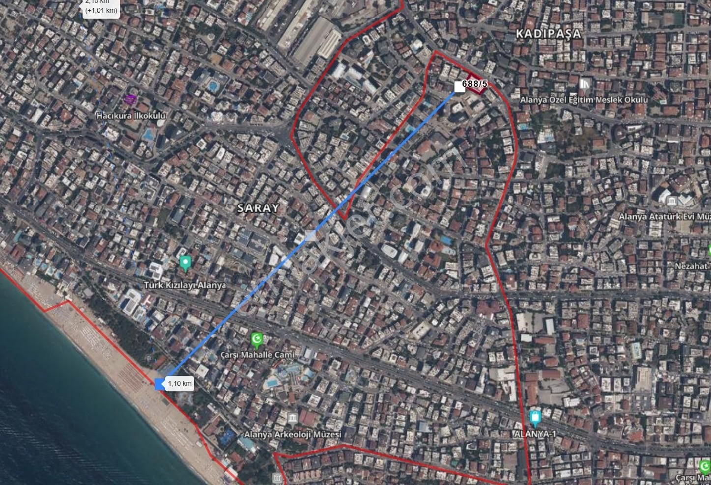 Alanya Saray Mah.şifa Tıp Merkezi Karşısı 2+1 Satılık Daire - Görsel 7