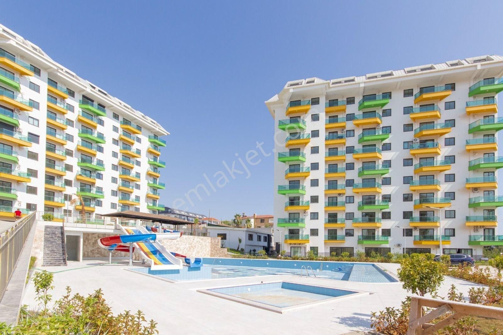 Alanya Avsallar'da 1+1 Muhteşem Kompleks Denize 650m Satılık Lüx Daire - Görsel 27