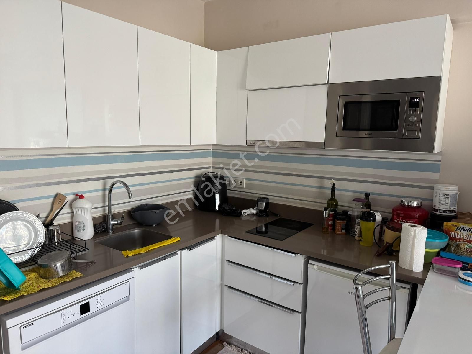 Forum Bornova Ve Ege Üniversite Yakını Eşyalı 1+1 Daire !!! - Görsel 4