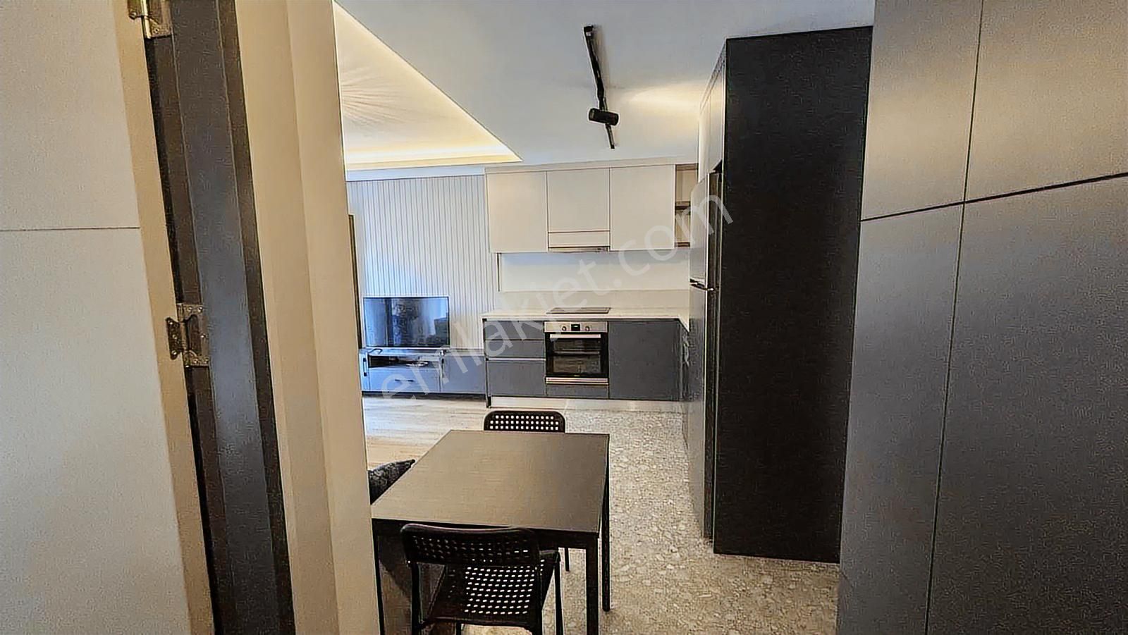 Güzelobada Havuzlu Güvenlikli Sitede Eşyalı Kiralık 1+1 Daire - Görsel 14