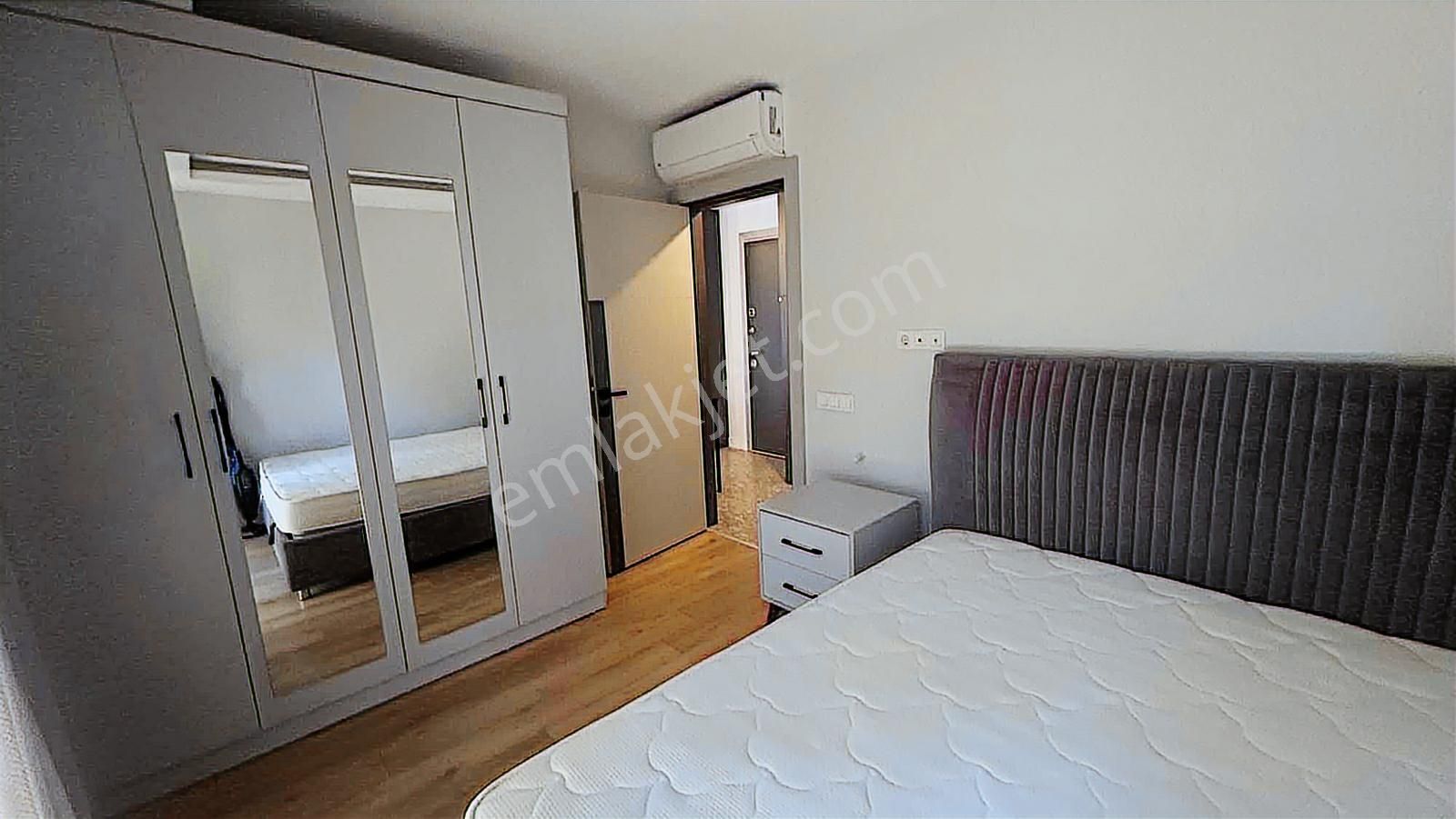 Güzelobada Havuzlu Güvenlikli Sitede Eşyalı Kiralık 1+1 Daire - Görsel 10