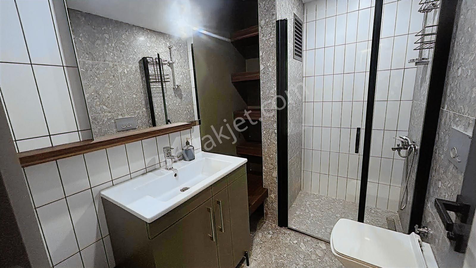 Güzelobada Havuzlu Güvenlikli Sitede Eşyalı Kiralık 1+1 Daire - Görsel 22