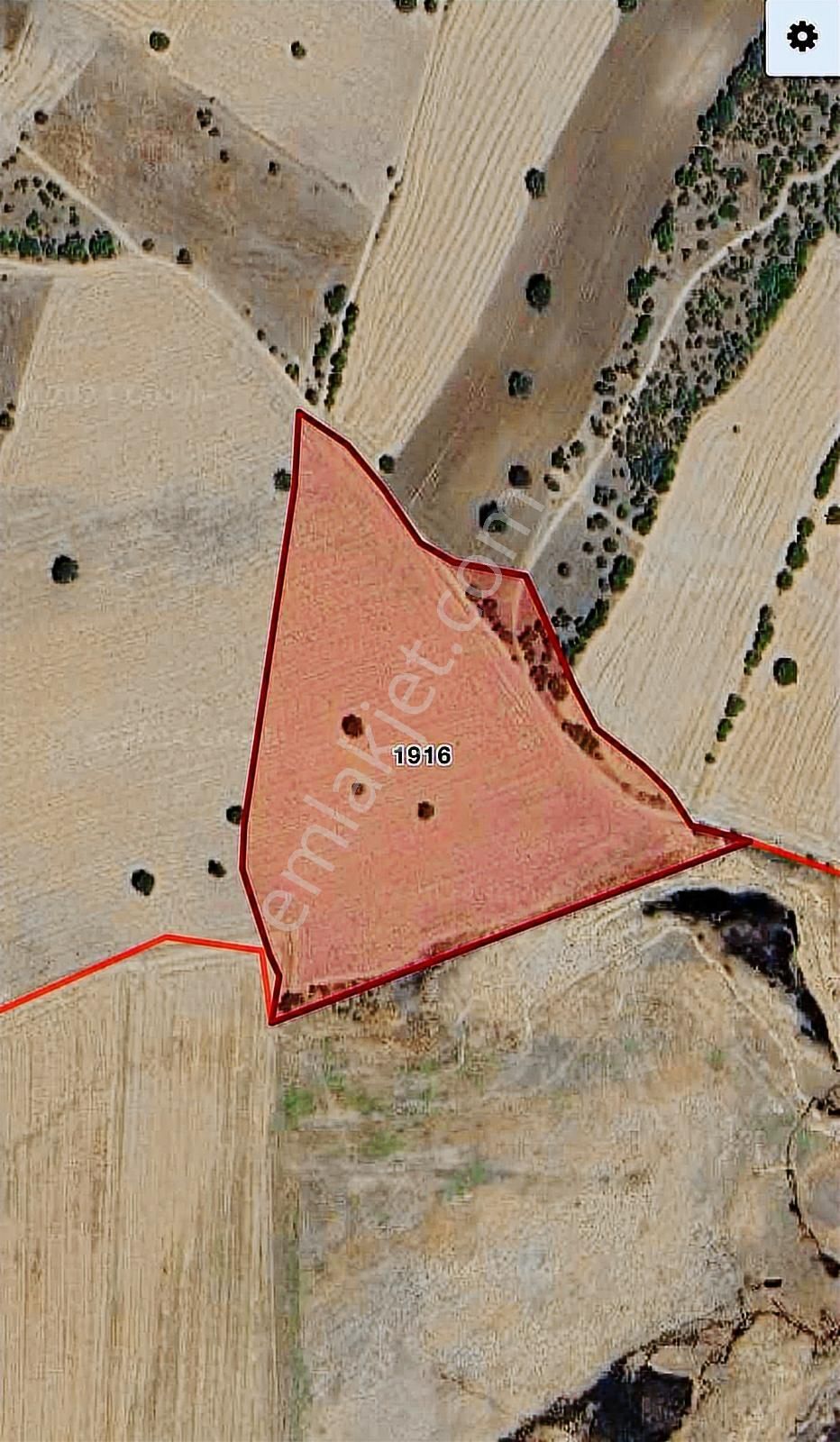 Çanakkale Mahmudiye'de Değerli Mevkide Yola Cephe 33.600m2 Tarla - Görsel 5